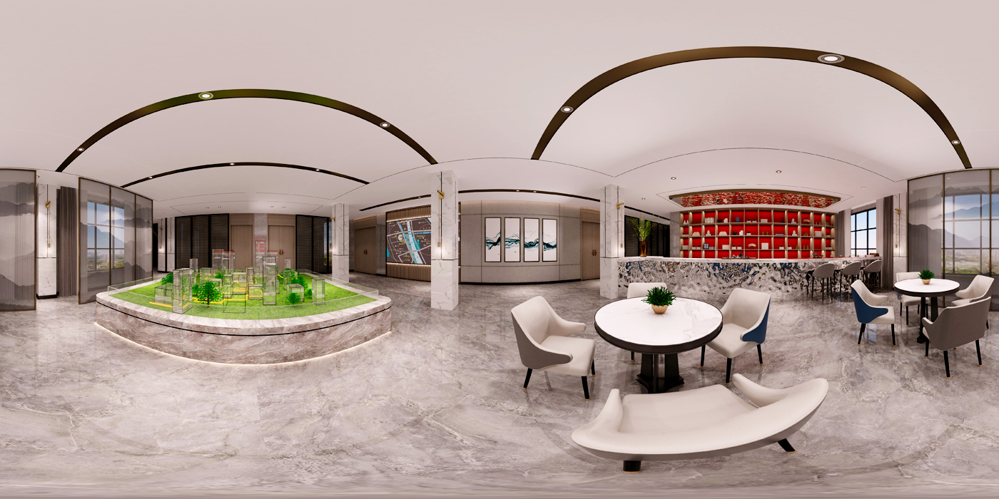 厵村民宿招商營(yíng)銷中心裝修案例(圖4)