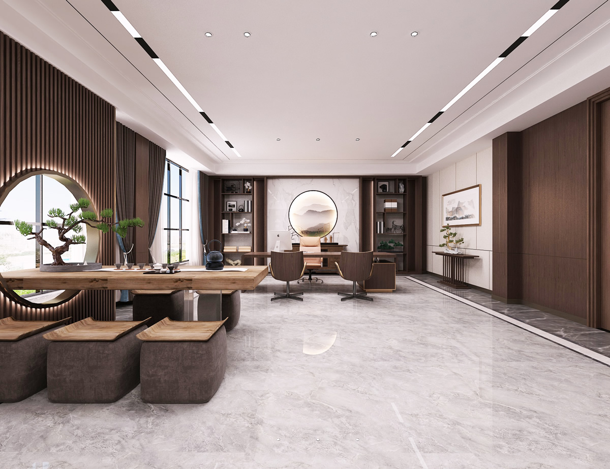 厵村民宿招商營(yíng)銷中心裝修案例(圖7)