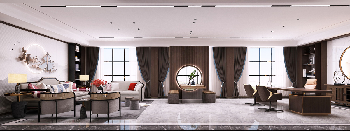 厵村民宿招商營(yíng)銷中心裝修案例(圖8)