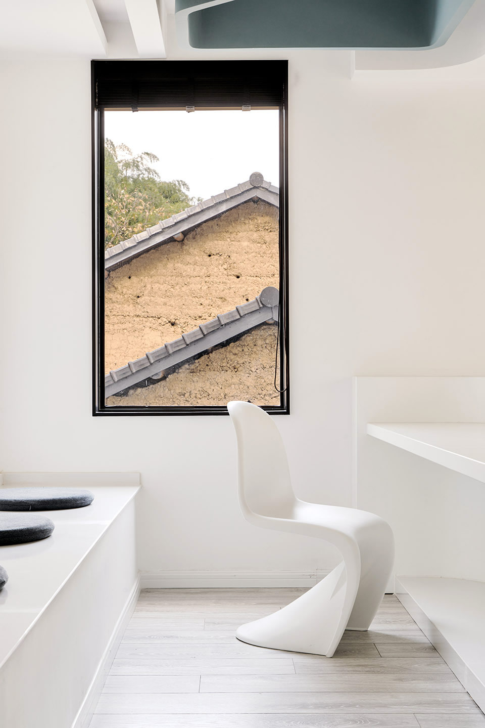 超白”客房：現(xiàn)代風格民宿裝修設計(圖4)