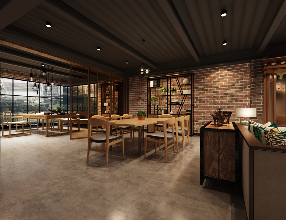 合肥長(zhǎng)江180步陽(yáng)門200平方工業(yè)風(fēng)展廳裝修設(shè)計(jì)項(xiàng)目(圖4)