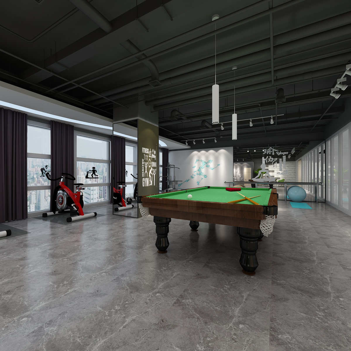 安徽國科2500平工業(yè)風(fēng)辦公空間裝修項(xiàng)目(圖5)