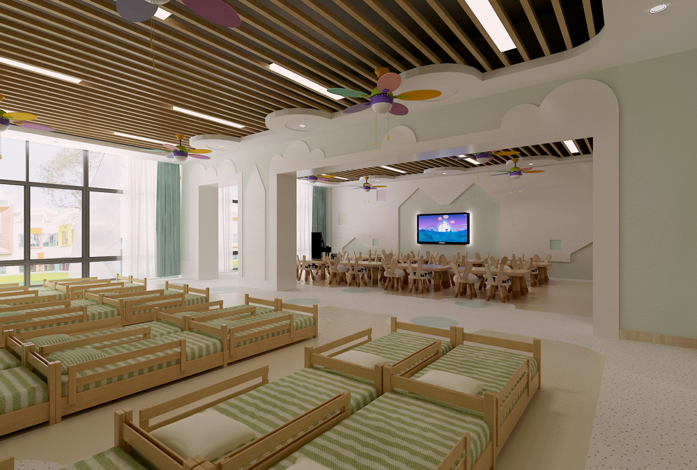 皖新文化廣場2300平方幼兒園裝修設(shè)計(jì)項(xiàng)目(圖5)