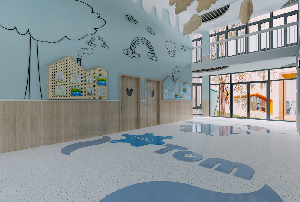 皖新文化廣場2300平方幼兒園裝修設(shè)計(jì)項(xiàng)目(圖3)