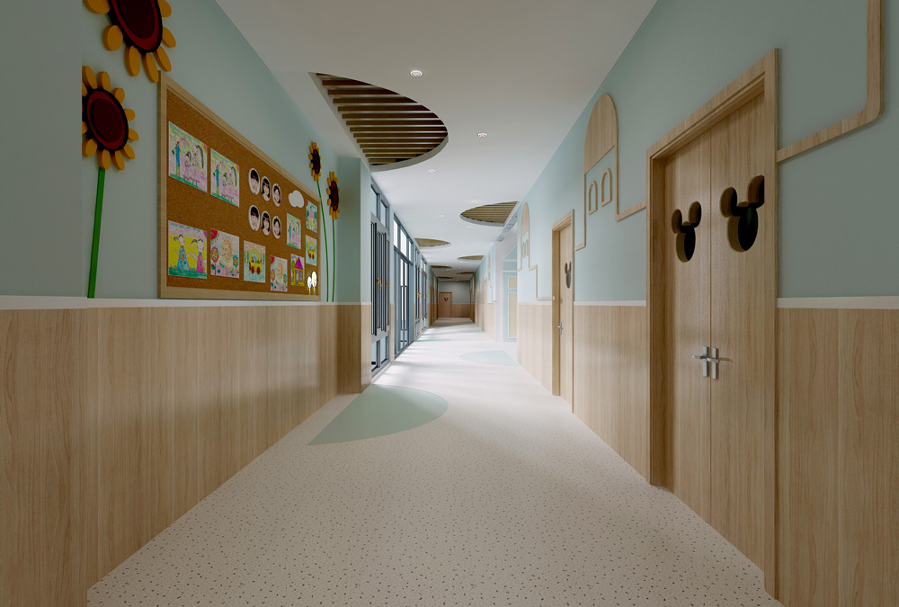 皖新文化廣場2300平方幼兒園裝修設(shè)計(jì)項(xiàng)目(圖8)