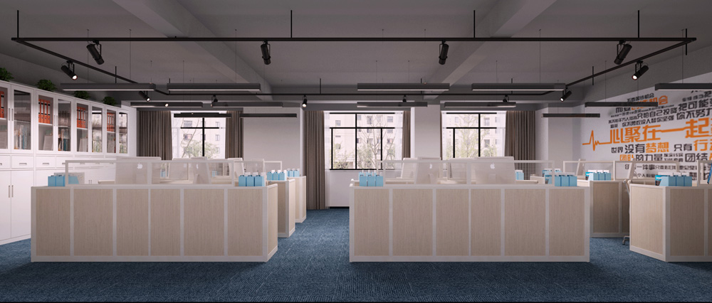 華新智能停車(chē)-辦公樓裝修(圖7)